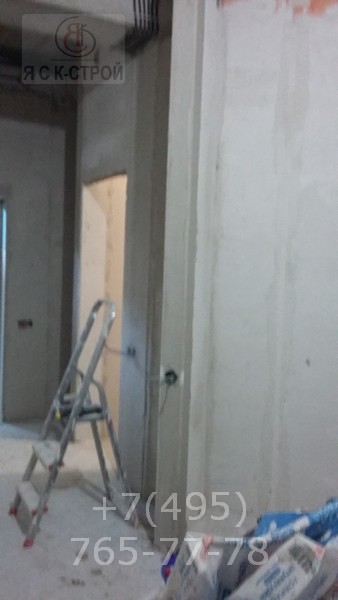 Готовые стены коридора ремонт квартиры под ключ